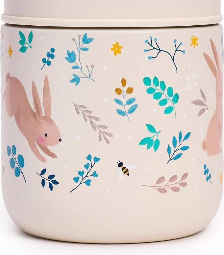 Mini Rabbit Thermal Food Jar Pink