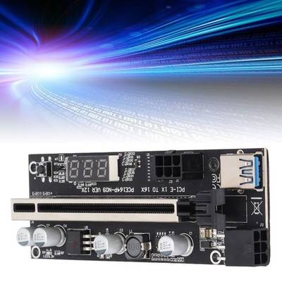 PCI E Adapter Card Temperature Display