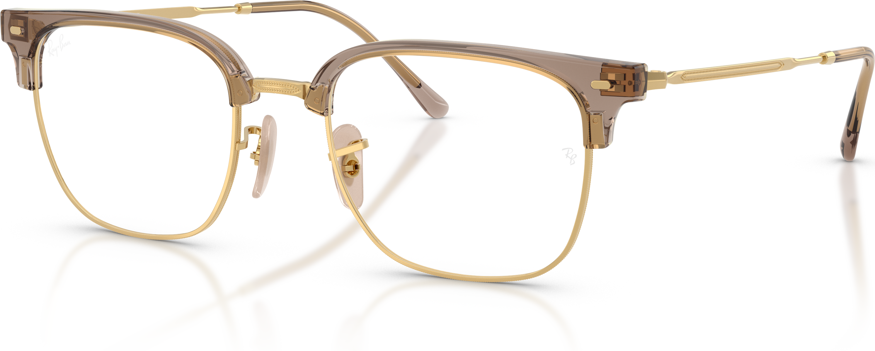 Rayban clubmaster polarized Ray-Ban Rx7216 New Clubmaster Optical Frame 51 MM