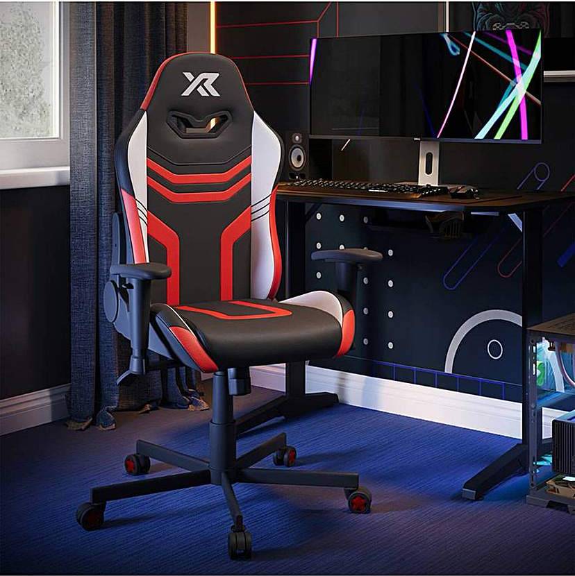 X-Rocker Agility Compact Gaming Chair Red