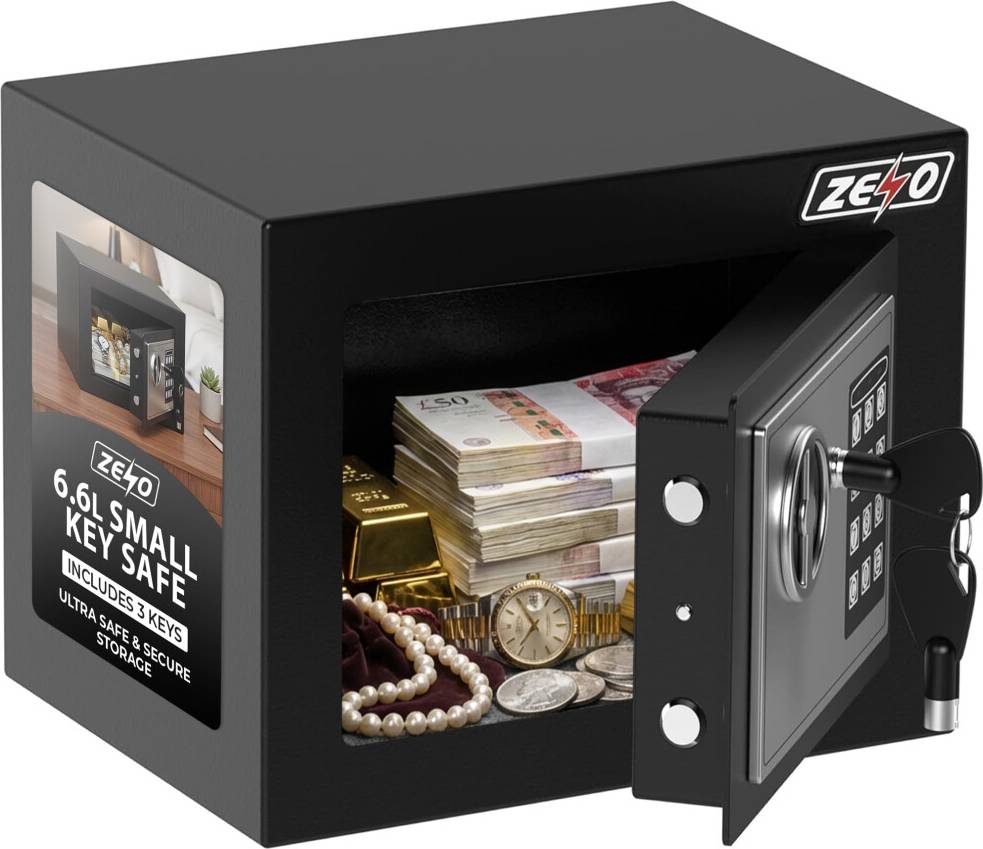 Digital Safe With Keypad Lock 6.6L