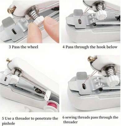 Portable sewing machine Shein Portable Mini Handheld Sewing Machine