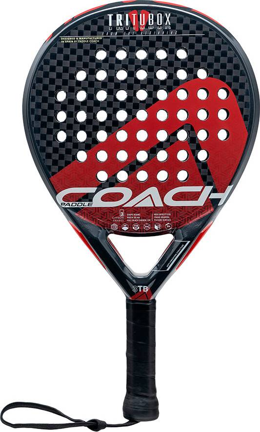 Paddle Coach Tritubox 12K Racket
