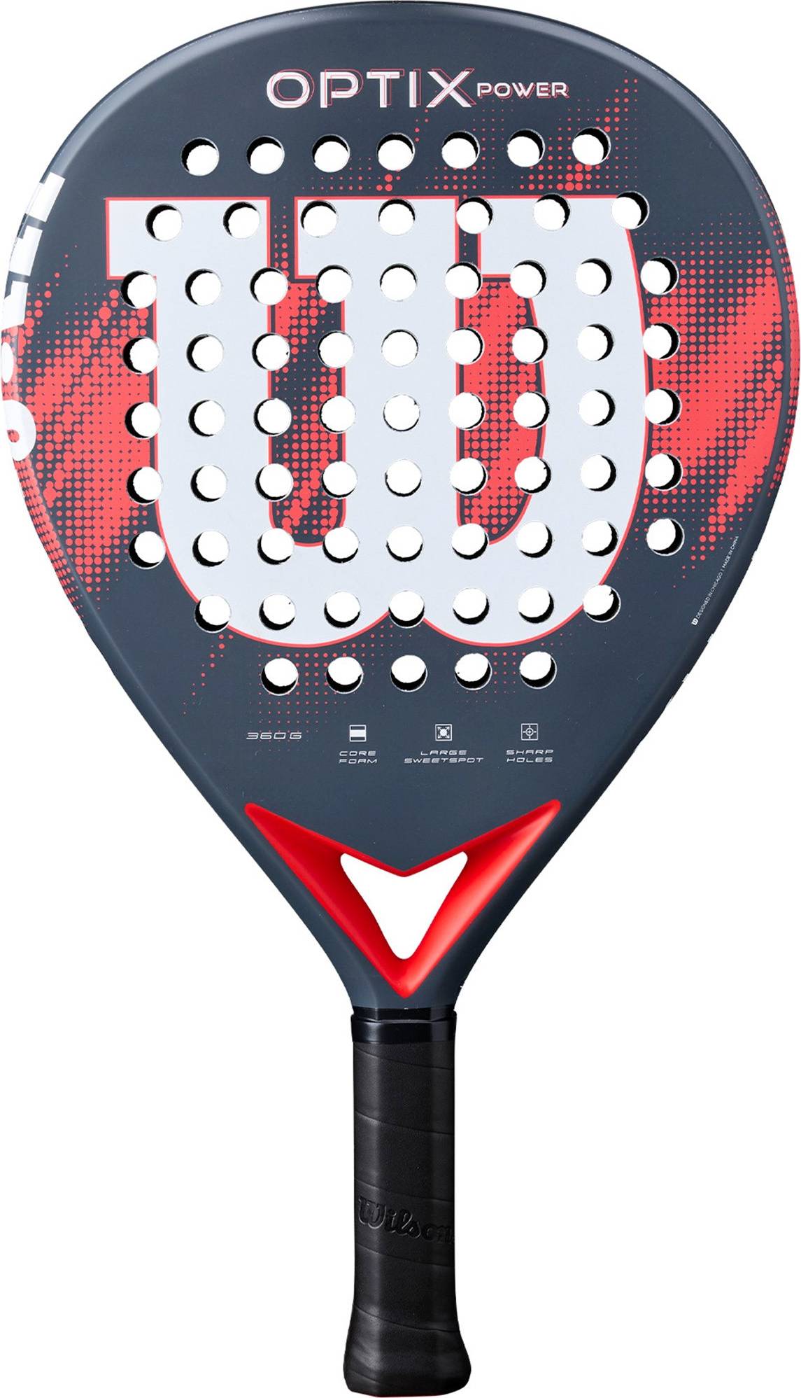Padel racket wilson Wilson Optix V2 Power Red Padel Racket