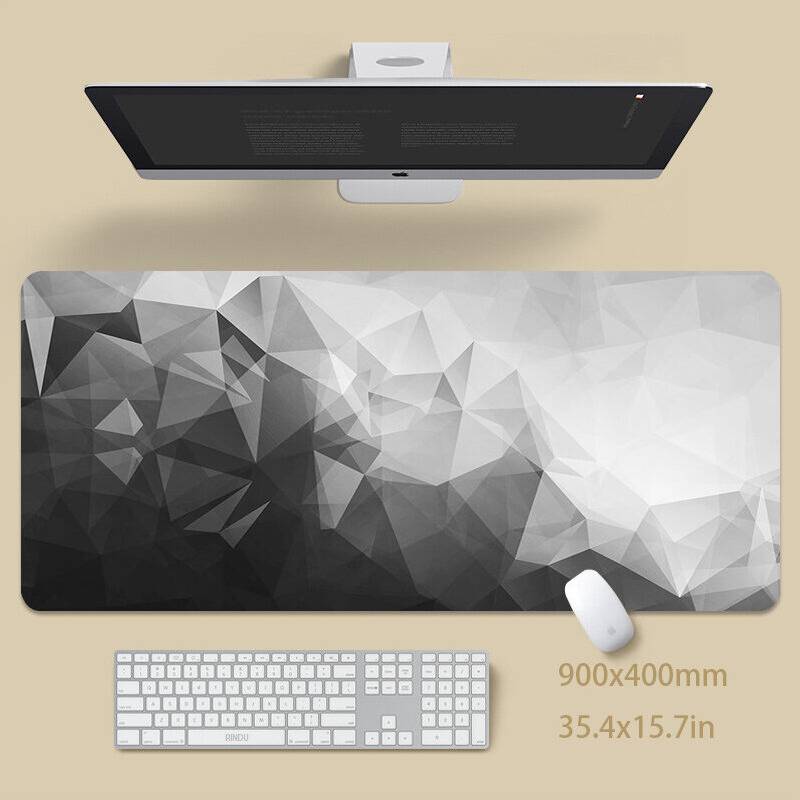 Dechoicelife Large Rubber Keyboard Mouse Mat