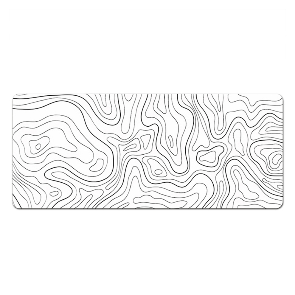 Typecat Topographic Contour Extended Desk Mat