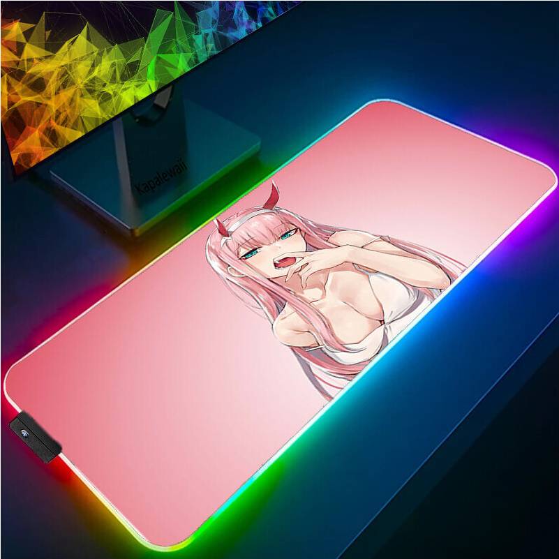 Dechoicelife Rgb Led Keyboard Mouse Pad