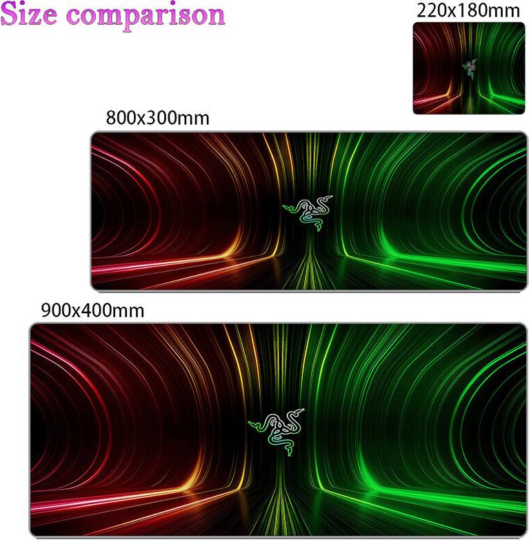 Dechoicelife Razer 26 Gaming Mouse Pad