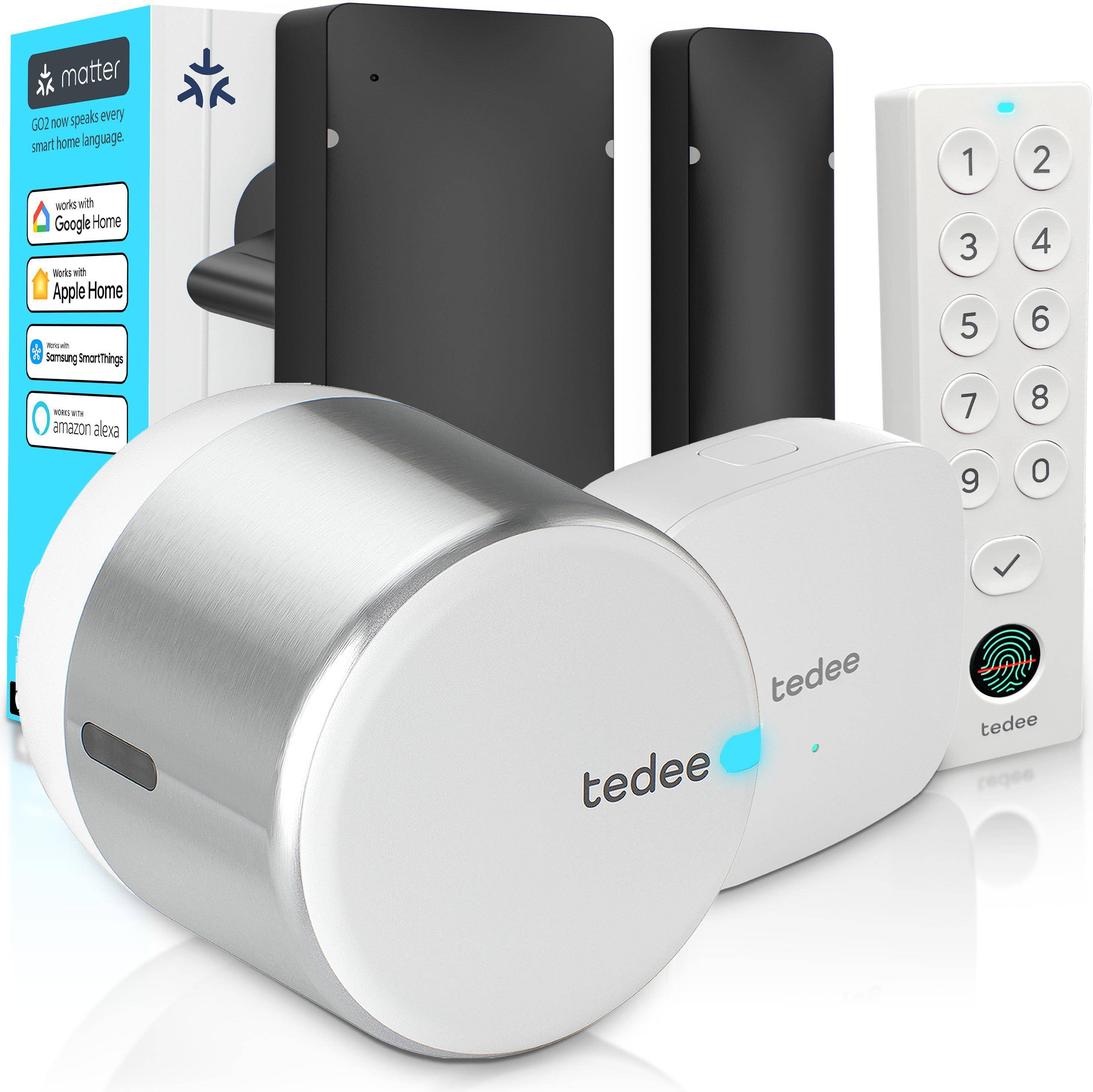 GO2 Alu Bridge Keypad Türsensor Set