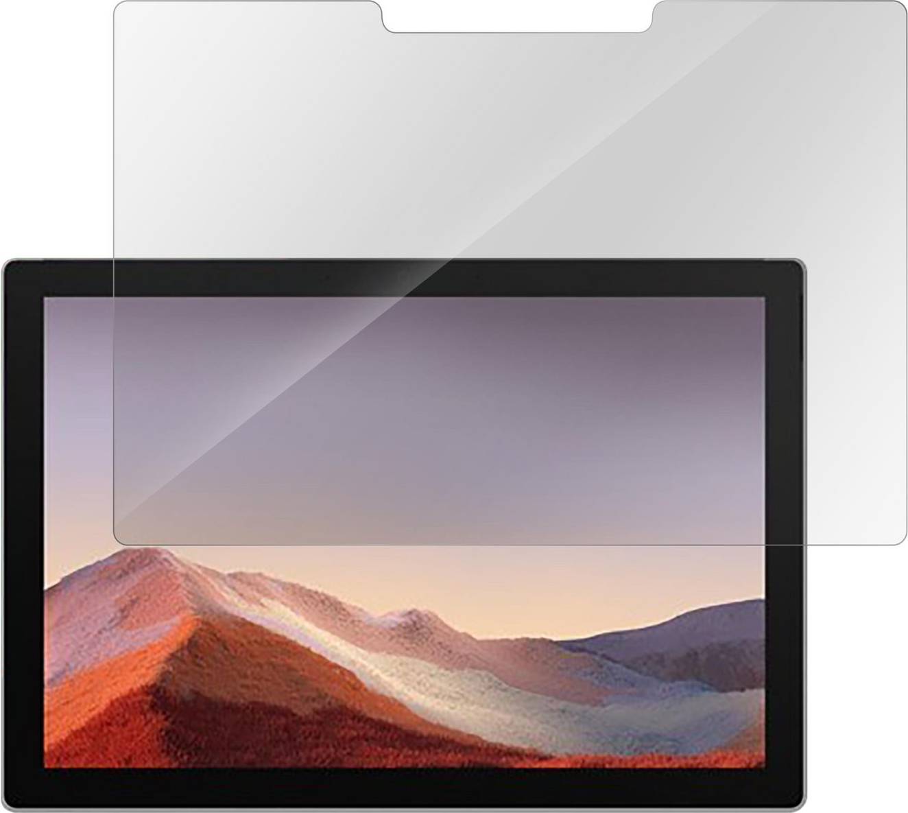 Microsoft surface pro 12 eSTUFF Surface Pro 12 Tempered Glass Screen Protector