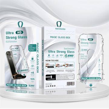MTP Products iPhone 15 Pro Max HD Tempered Glass Screen Protector
