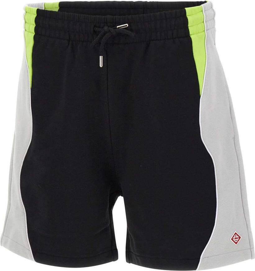Colour-Block Logo Shorts - Sort