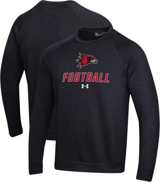 Under Armour Semo Redhawks Football Rival Fleece Raglan Pullover - Black