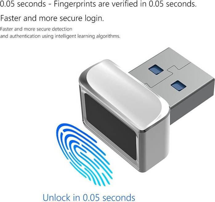 Windows 11 usb Typecat USB Fingerprint Reader Module for Windows 7 10 11