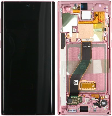 Samsung Galaxy Note 10 LCD Skärm Rosa