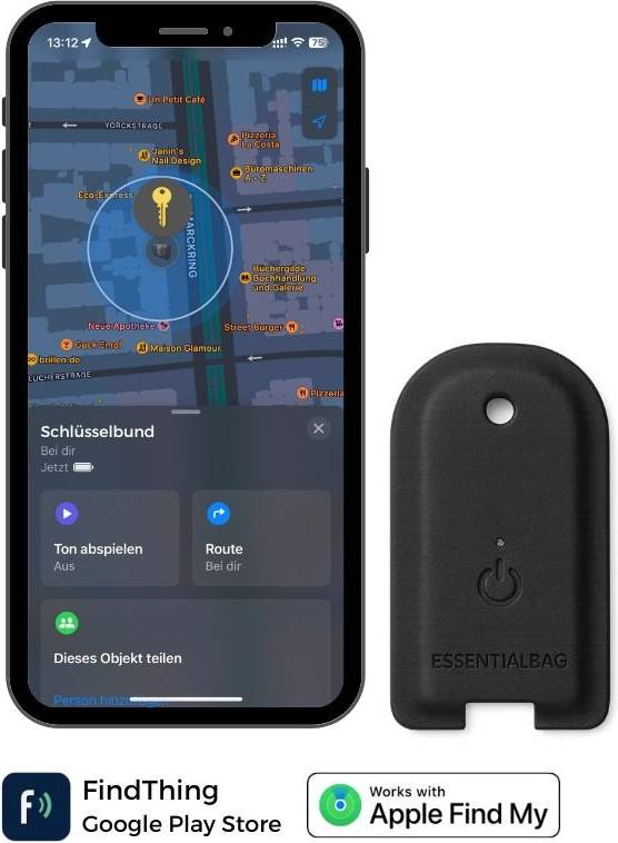 Gps tracker Schlüssel Tracker iOS Android