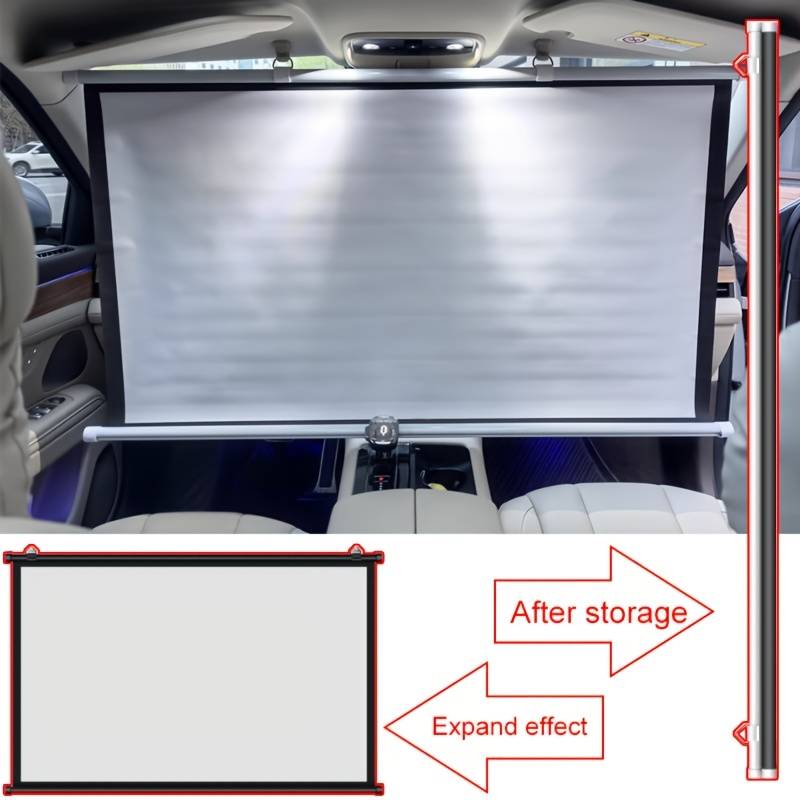 Temu Portable Projector Screen 60 Inch