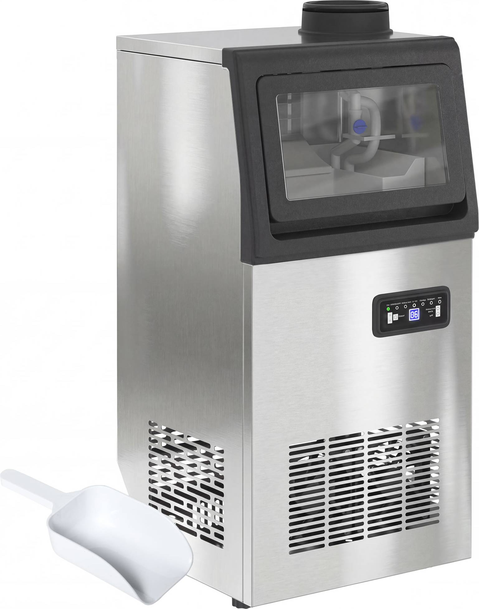 Ice maker Homcom Commercial Ice Maker Machine 45kg
