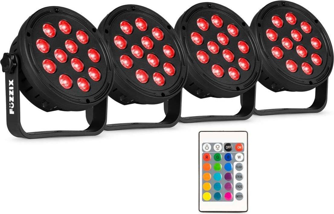 Comet M12 Pack 4 Par LED PC Set