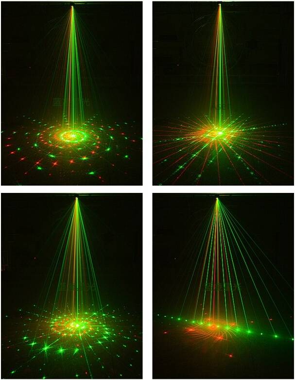 Dj control Led Lase R Star Projector Disco