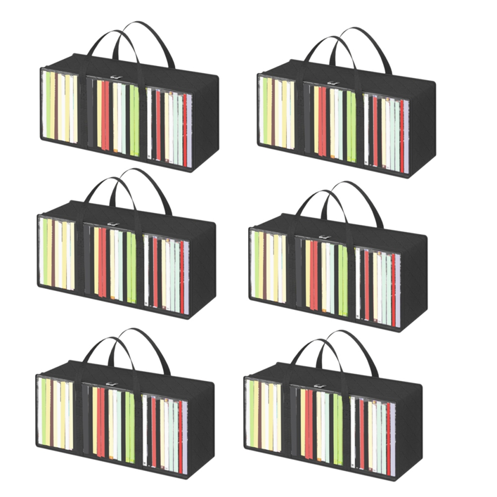 Torribaly Lot 6 Rangement DVD PVC Transparen