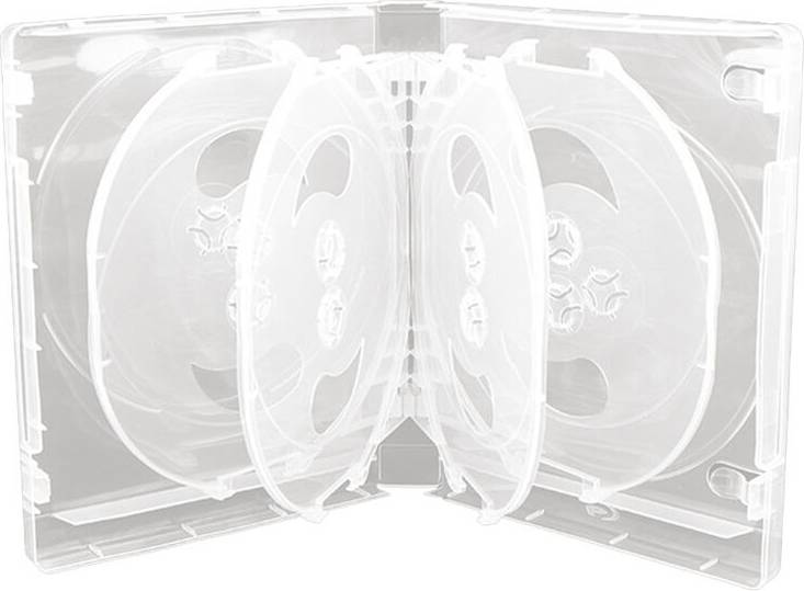 10-Piece Pack CD Storage Box