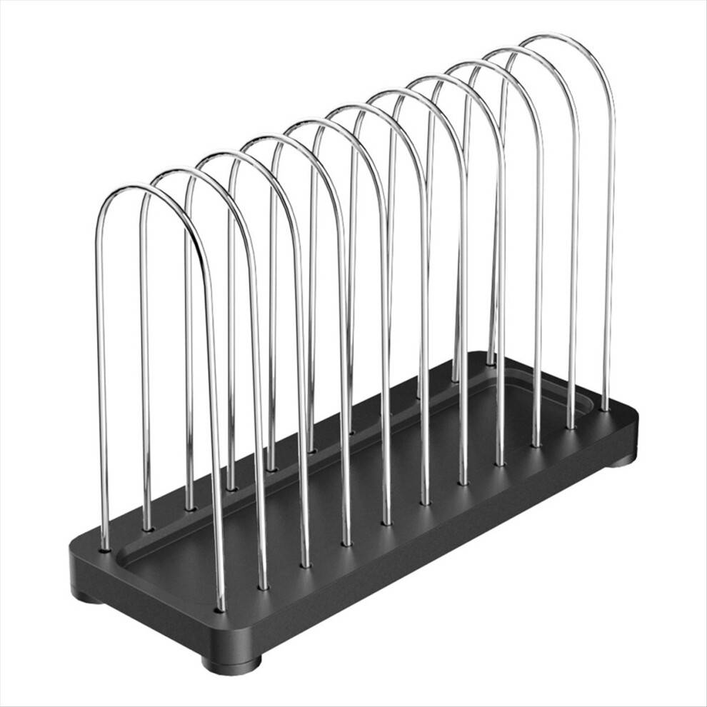 Saudism Vinyl Record Display Rack Metal Stand