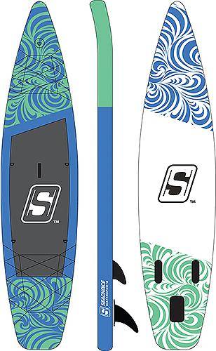 Paddleboard Seachoice 12 Inch Inflatable Stand-Up Paddleboard Kit