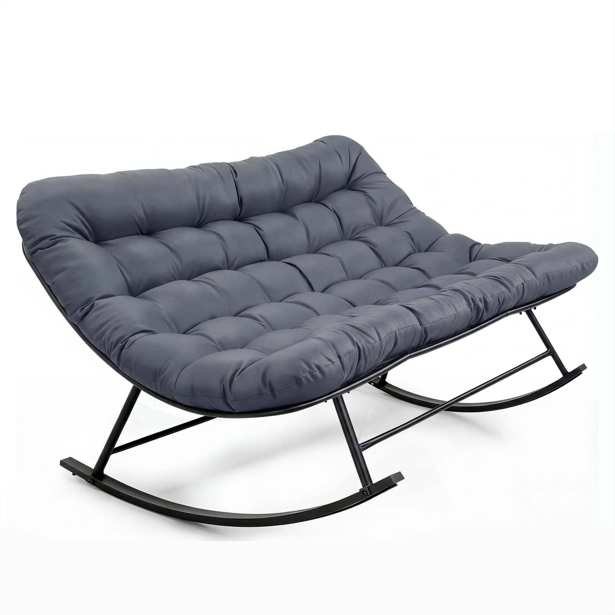 Papasan IDEALHOUSE Oversized 2 Person Papasan Rocking Chair
