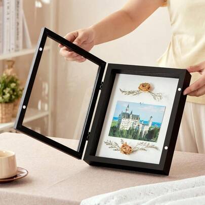 Photo box Shein Deep Shadow Box Picture Photo Frame