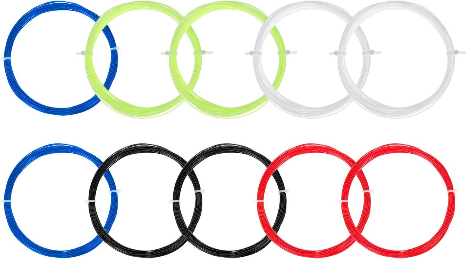 PATIKIL 10M Badminton Racket String 10pcs