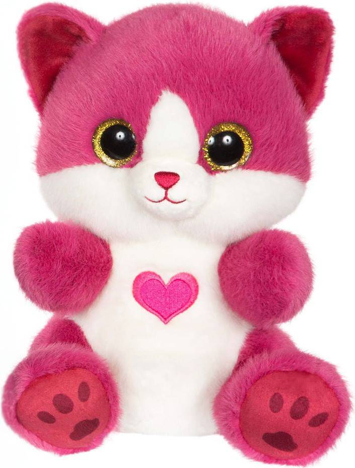Gipsy Berry Raspberry Pink Stuffed Cat