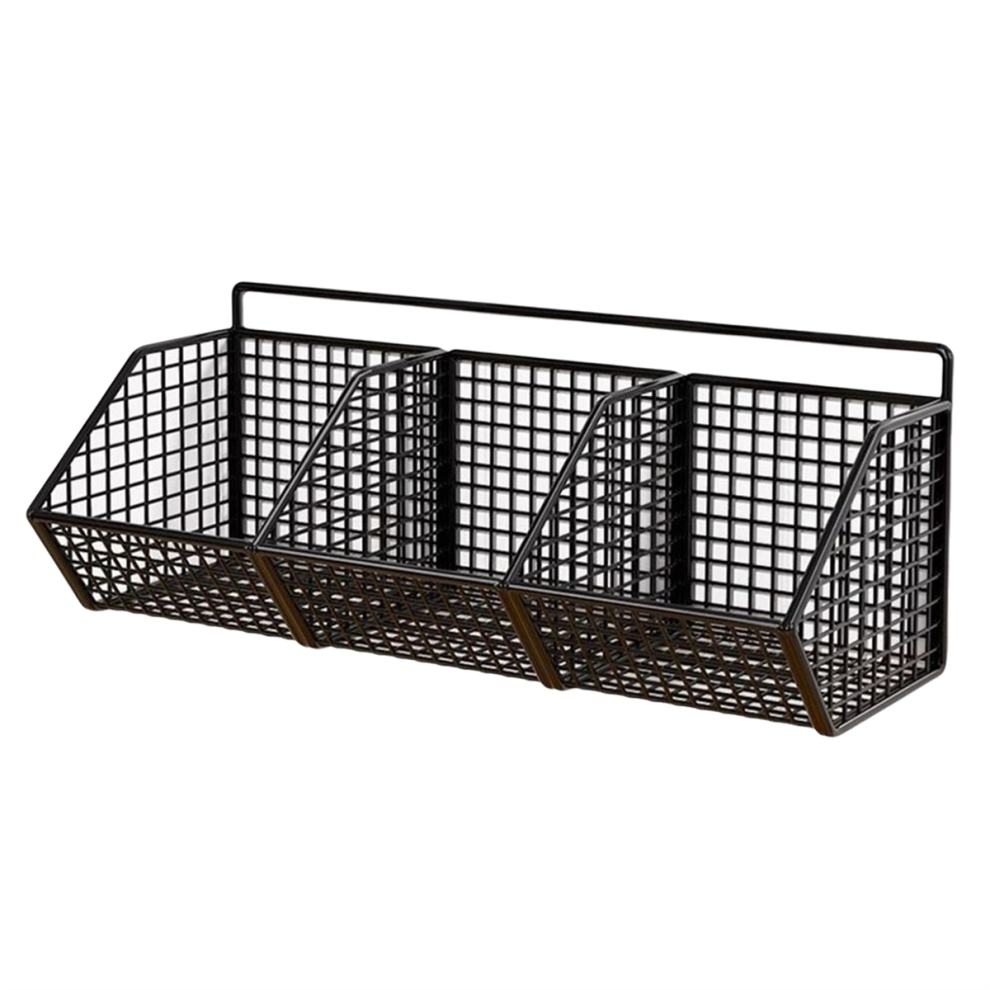 Exogio Wall Mounted Kitchen Rack Storage Drain Basket