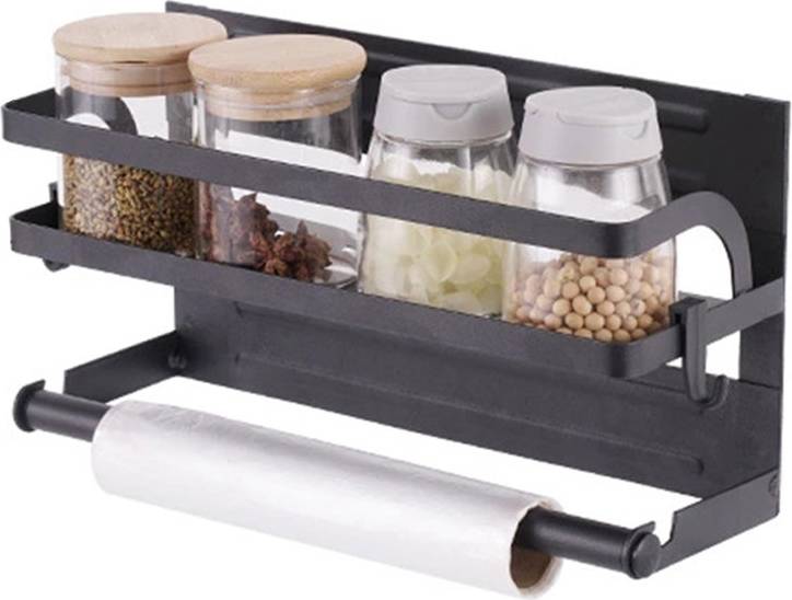Symple Stuff Kitchen Magnetic Refrigerator Spice Rack