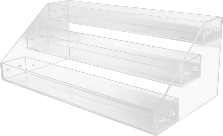 Solustre 2Pcs Acrylic Tiered Spice Rack