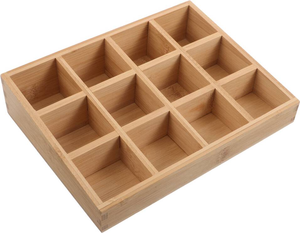Happyyami 2Pcs Wooden Kitchen Spice Rack
