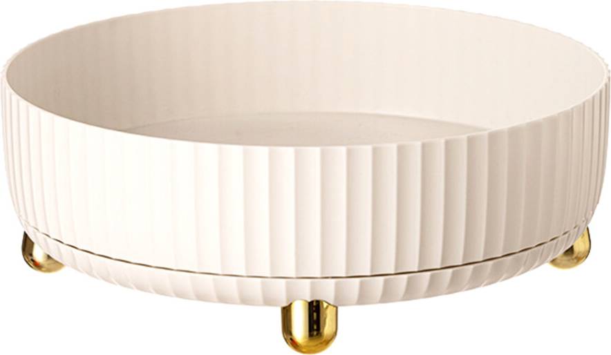 iplusmile Rotating Kitchen Rack White