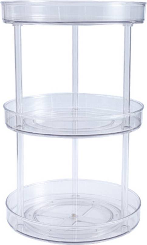 Transparent turntable Transparent Kitchen Turntable Organizer