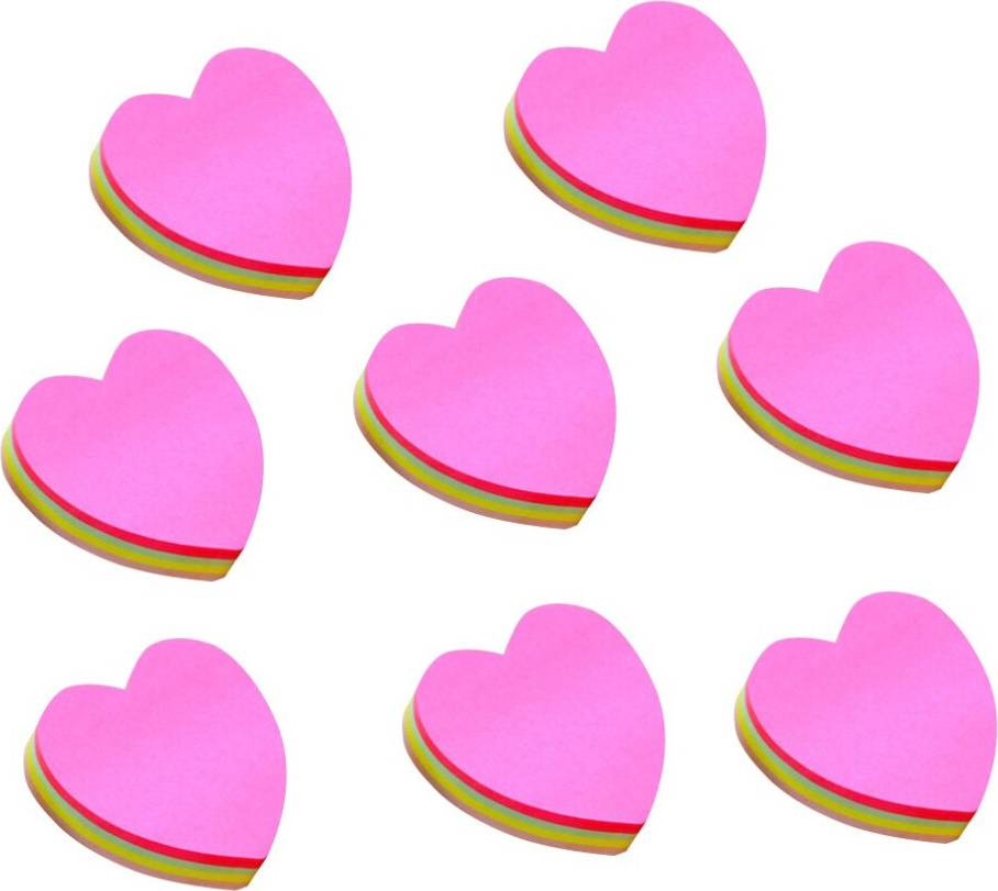 Random Color 8pcs Sticky Notepads
