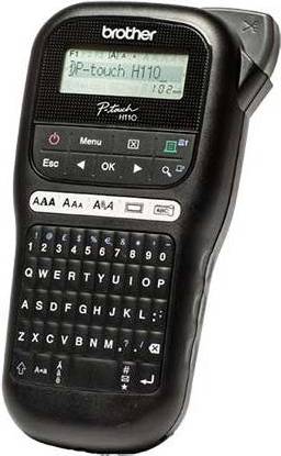 Labelprinter Daarbak P-Touch PT-H110 Labelprinter Sort