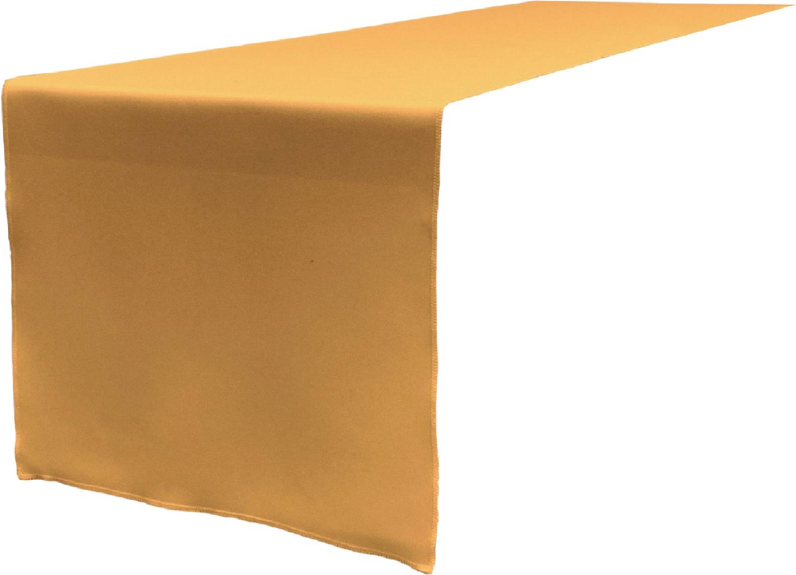 SlickBlue Polyester Poplin Rectangular Table Runner 14 x 108 Inch Cloths & Tissues Yellow