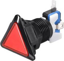 Uxcell Game Push Button LED Switch Red