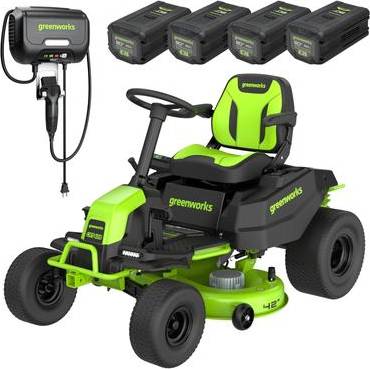 80V 42 Inch CrossoverT Riding Lawn Tractor
