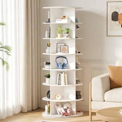 Shein 7 Tier Rotating Tower Shoe Rack