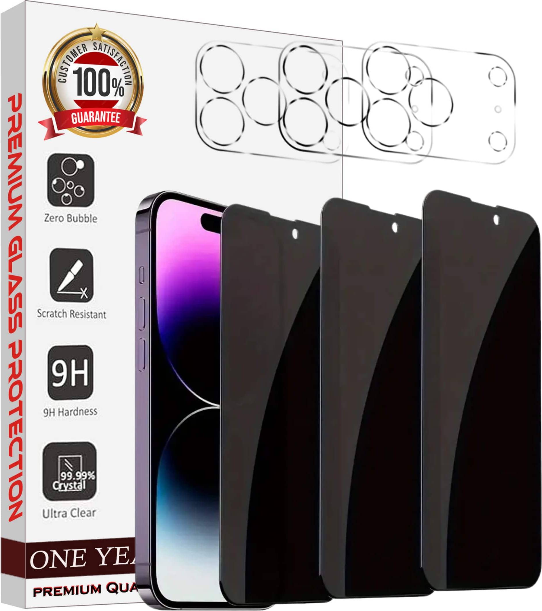 Anti-Spy Privacy Screen Protector Camera Lens Protector iPhone 17 Pro