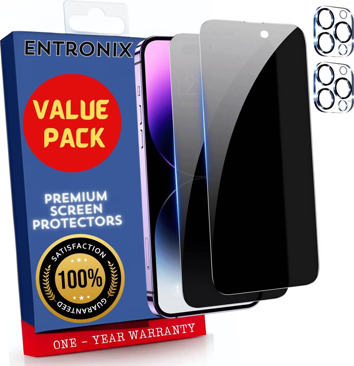 Spy camera Entronix Anti-Spy Privacy Screen Protector Camera Lens Set