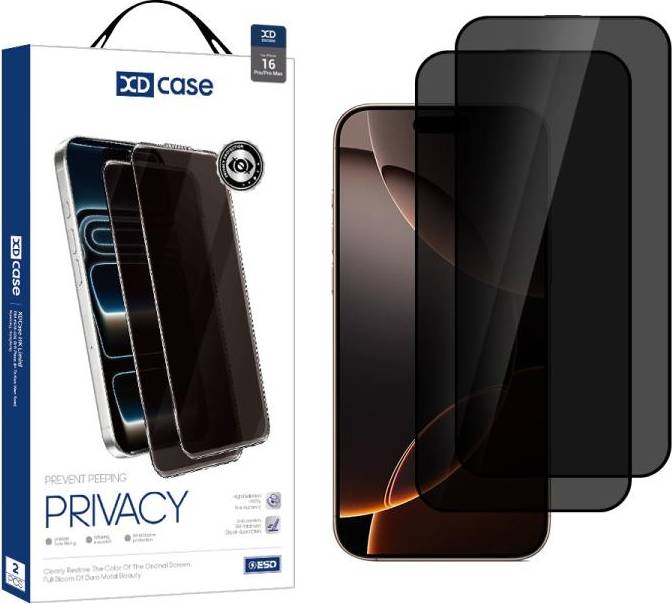 iPhone 16 Pro Max Tempered Glass Screen Protector 2pcs