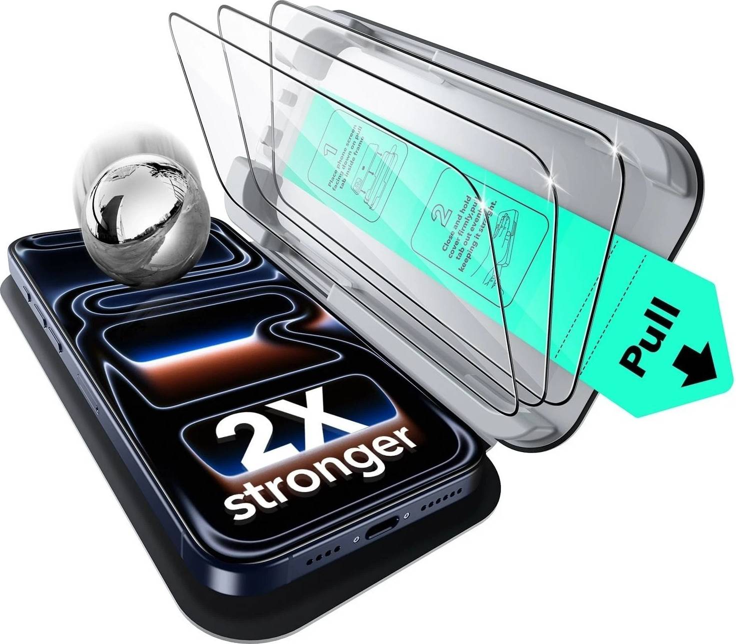 ESR 3 Pack Screen Protector for iPhone 17 Pro Max