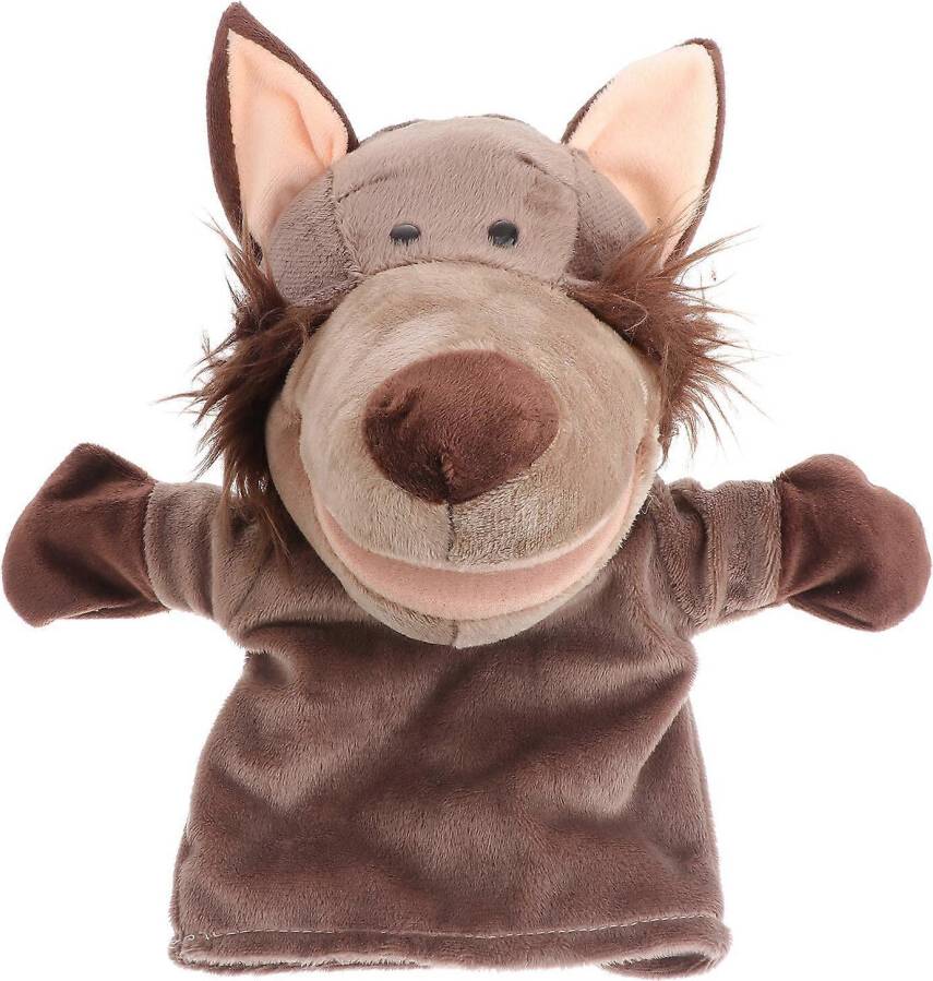 Cartoon Wolf Plush Hand Puppet
