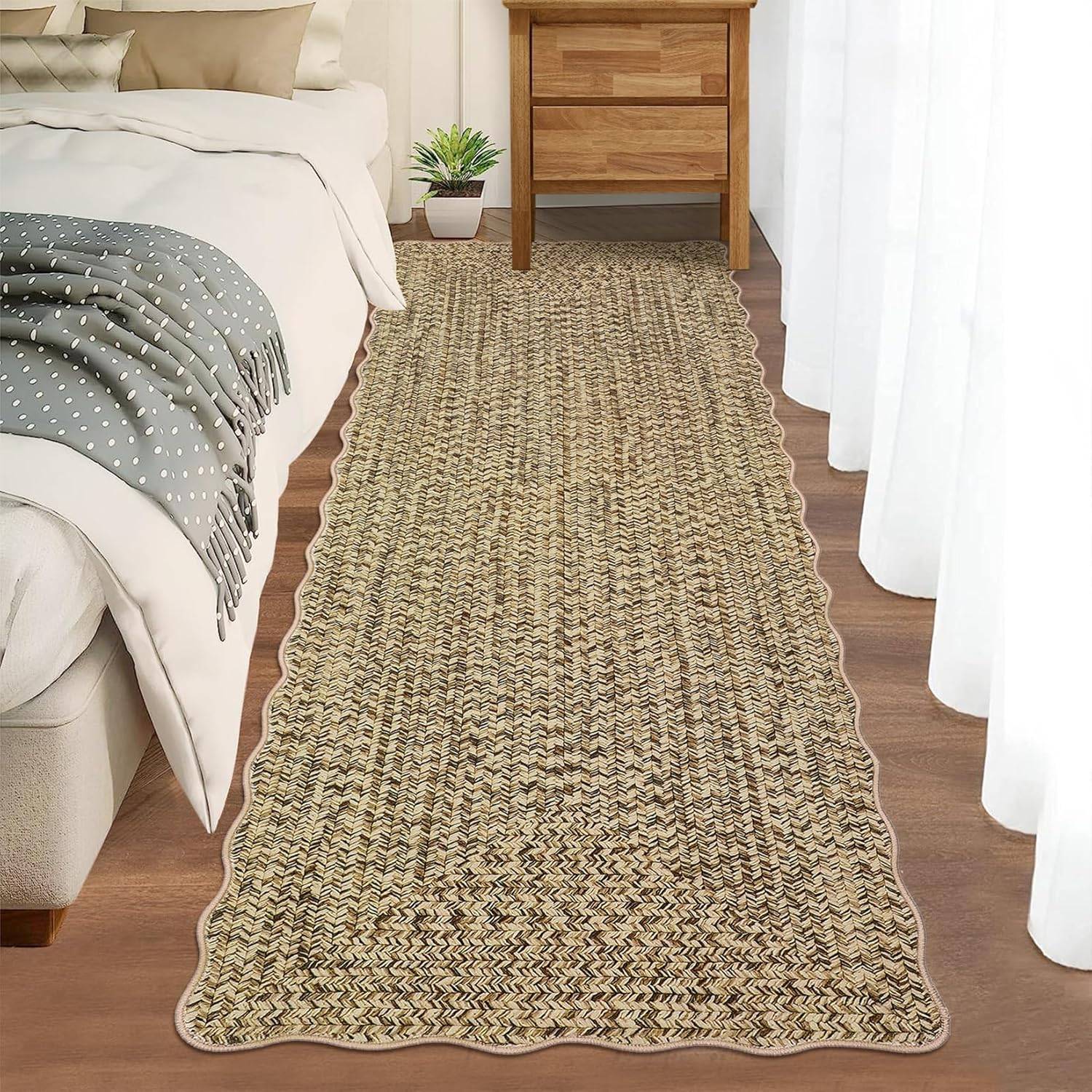 IDEALHOUSE Washable Runner Rug 2x6 ft Non Slip Mat Multicolor 24x"